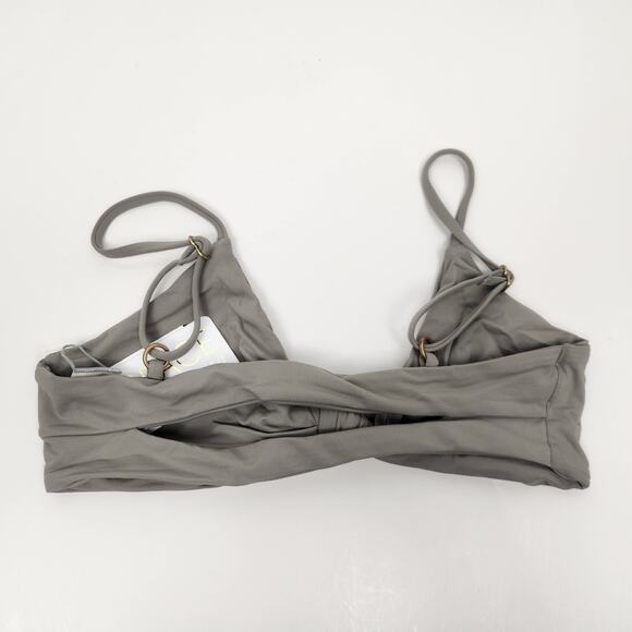 L*Space Flashback Bikini Top in Gray Size Small NWT - Picture 2 of 4